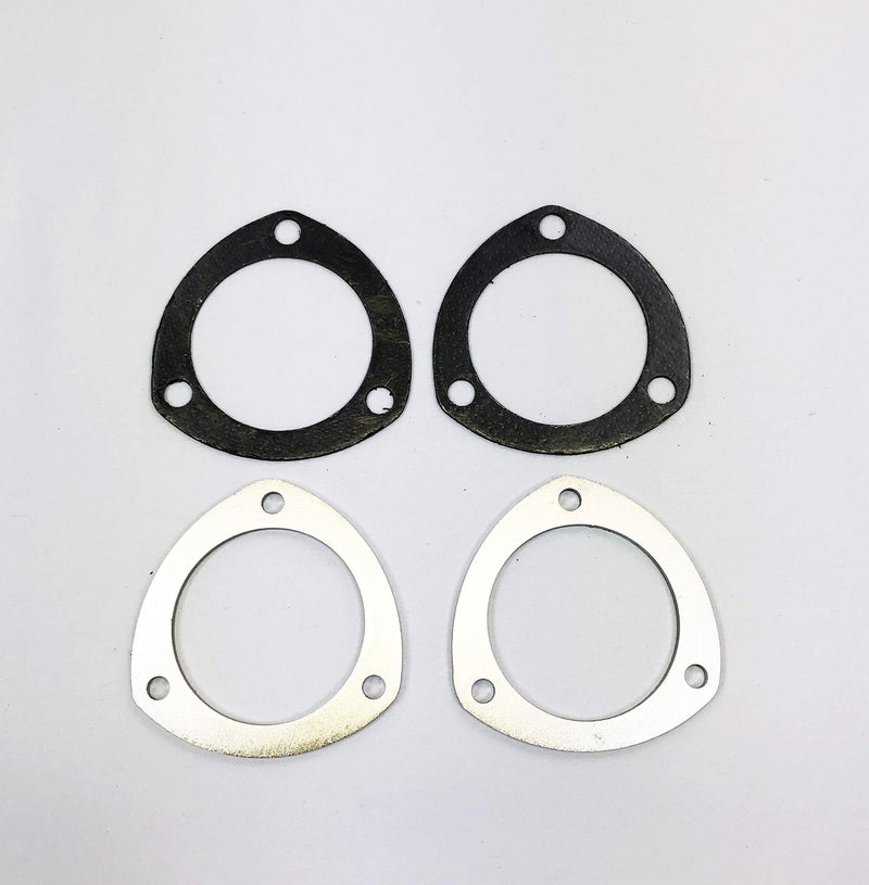 WESDON 3.00" Header Collector Flange Ring 3 Bolt 3/16" 304 Stainless Steel WHGK300 Wesdon Flange - Image 1